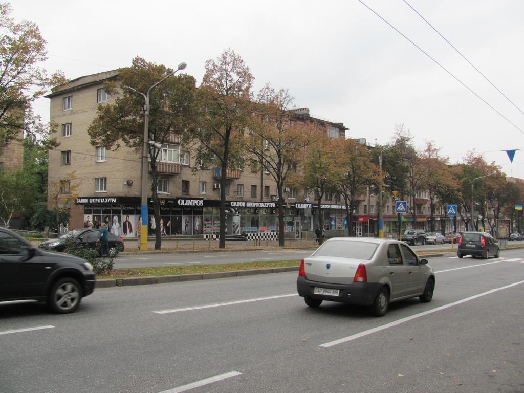 Zaporizhia Apartment On Sobornyi Avenue 143 Near Intourist Hotel מראה חיצוני תמונה
